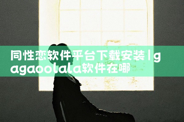 同性恋软件平台下载安装