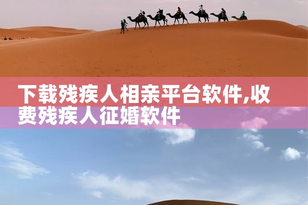 下载残疾人相亲平台软件